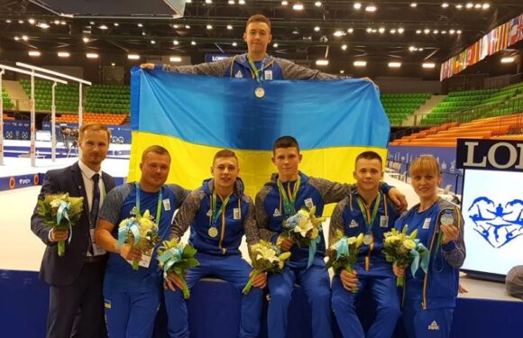 Украинские гимнасты завоевали медали