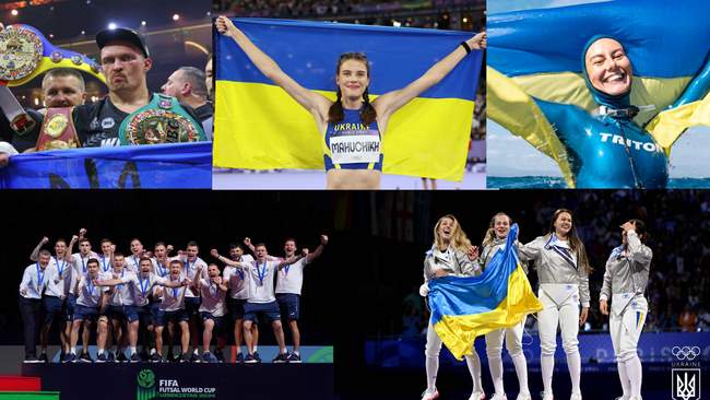 Достижения украинских спортсменов за неделю